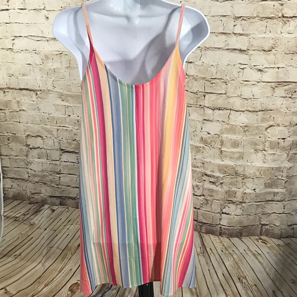 Phil Love rainbow spaghetti strap dress - Picture 2 of 3